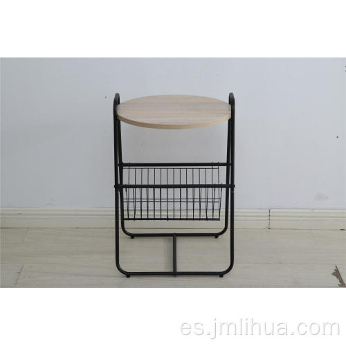 mesa auxiliar de madera multifunción